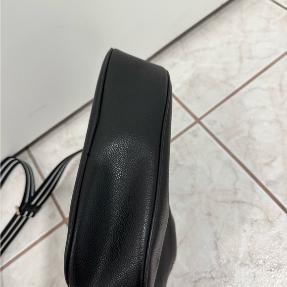 Kate Spade Black Crossbody Bag with Striped Strap - Picture 7 of 11